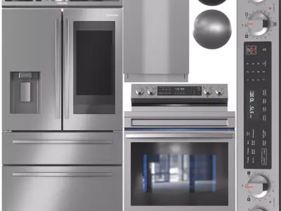 Samsung Appliance Collection 09 3D model