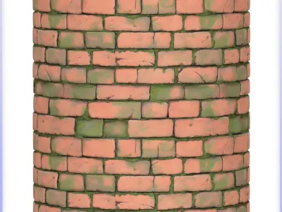 Stylized Wall Seamless Texture Texture 33
