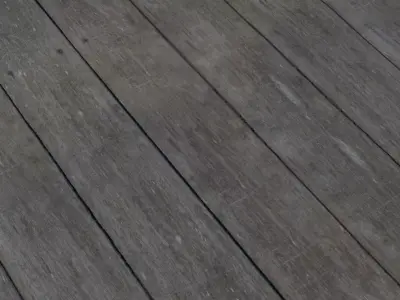 Sun Weathered Grey Deck Planks Texture
