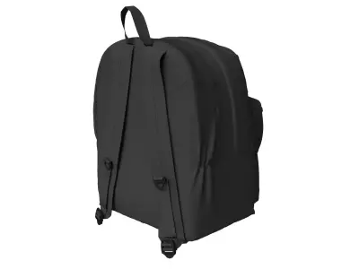  Pinnacle Backpack Black Urban Rucksack Low-poly 3D model
