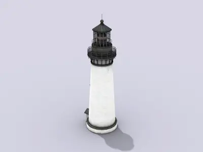 Light Tower Low-poly 3D model