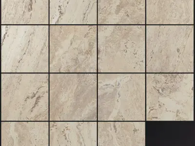 Yurtbay Seramik Antico Sand 300x300 Set 1 3D model