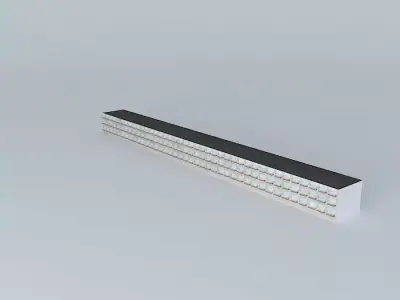 A Row of Townhouses Free 3D model