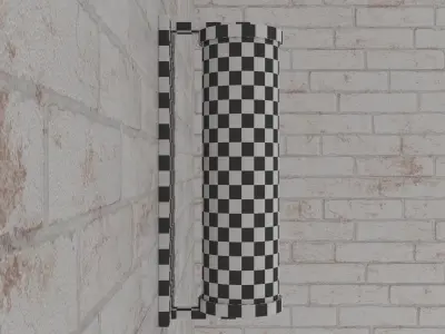 Wall Lanter - Dunhil - 3ds Max 3D model