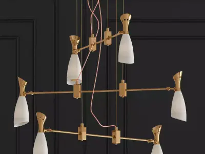Duke chandelier 3D model