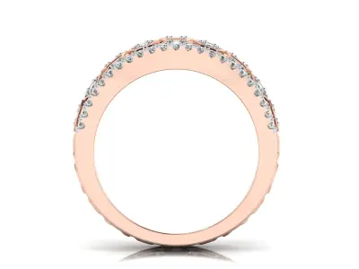 Women Ring  Render 3dm STL OBJ FBX Details 3D print model 229