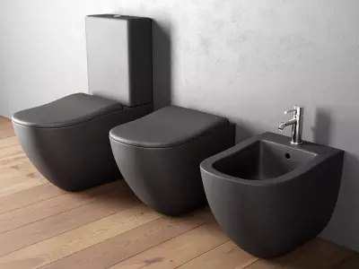 Ceramica Cielo Fluid WC 3D model