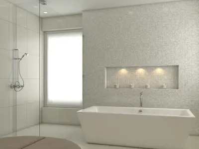  Modern Bathroom 1 3D model