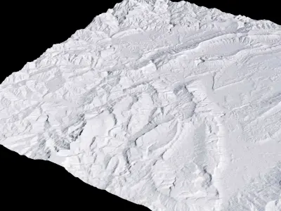 Yucheng China City Landscape 3D Model 3D model