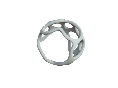 SciFi Cube Object No 38519 Low Poly Shape Texture