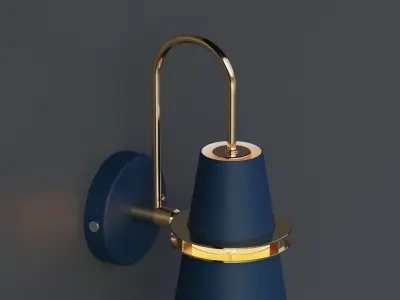 Gibert Modern Wall Light 3D model