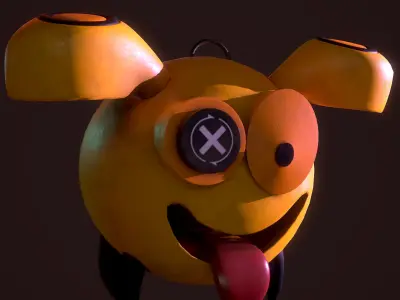 Robotic Dogo 3D model
