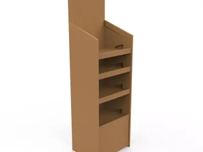 Point of Sale Cardboard Display Stand Texture