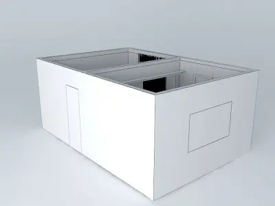 Living room interior Free 3D model