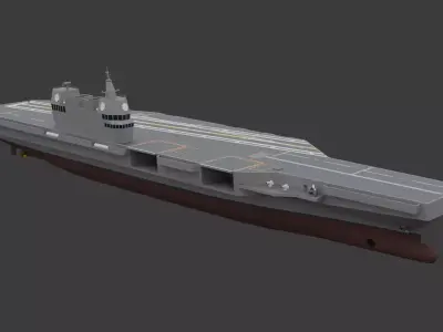 Korean Ghost Commander Carrier 3D model