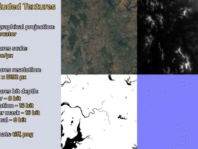 Kalyan India City Landscape 3D Model 3D model