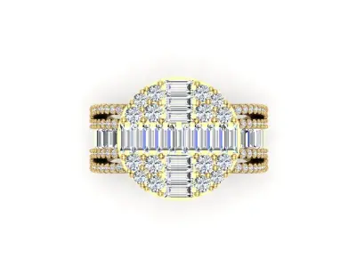 Jewelry ring 378 3D print model