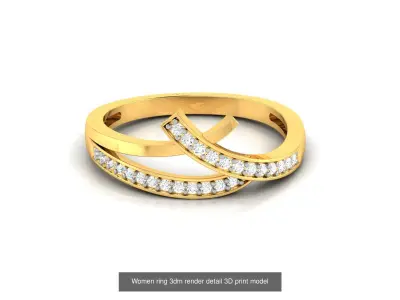 13 Ultra light wt rings 3dm render details  3D Model Pack
