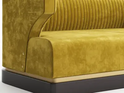  Ammons sofa Low-poly 3D model