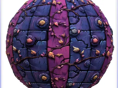 Stylized Wall Seamless Texture Texture 86