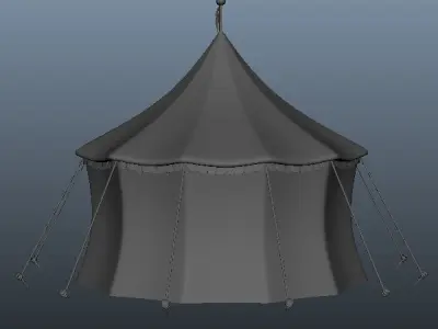 Circus Tent 3D model