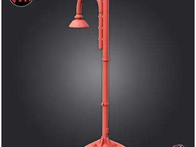 Street Lamp 3D print model