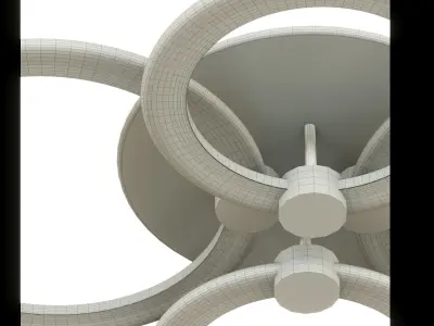 Chandelier LED 3D model