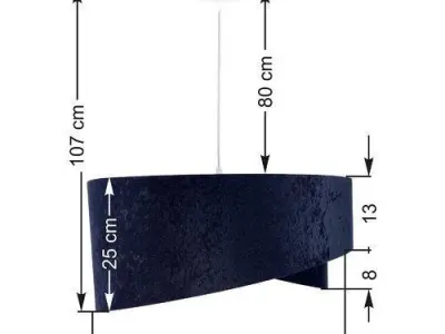 Metal white Light Drum Pendant NCVO1017 3D model purchase