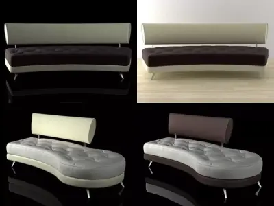Mutabilis Sofa 3D model