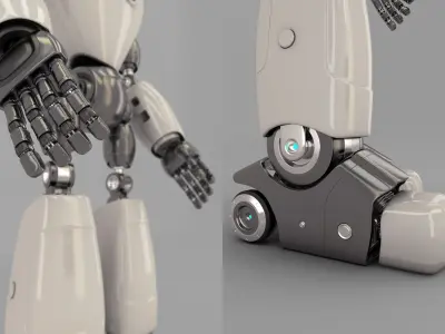 Robot Rigged 3D model