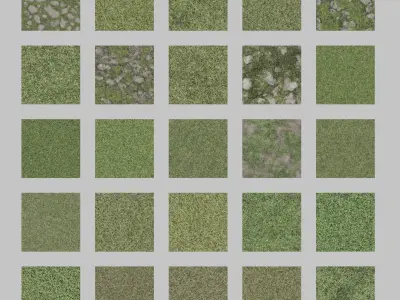 Grass and Moss Textures Texture