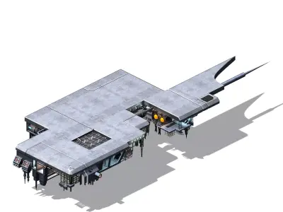 Future City - Universe City 02 3D model