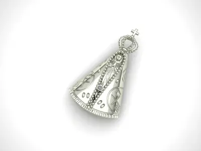 NOSSA SENHORA OUR LADY APARECIDA 3D print model 3D print model