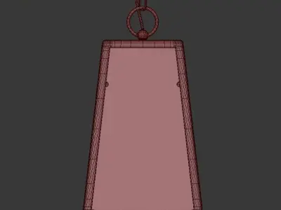 Hanging  Lamp LOFT HOUSE P-140 3D model