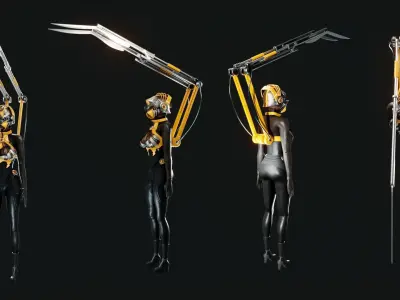 Sci-Fi Girls - Super Pack 4 in 1