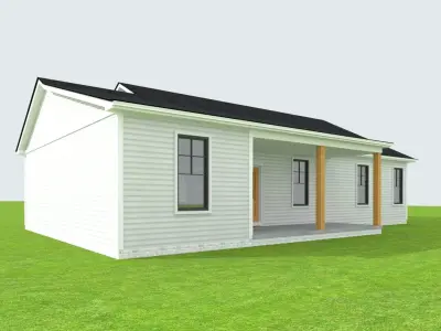Cape Cod House 22 3D model