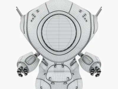 Pirate bot V  3D model