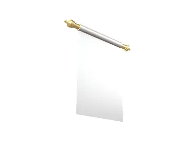 Pennant V1 009 Low-poly 3D model