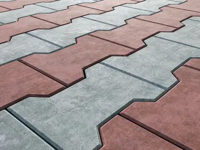 Paving coil 3D model