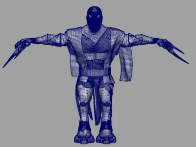 Earth Warior Hoen 3D model