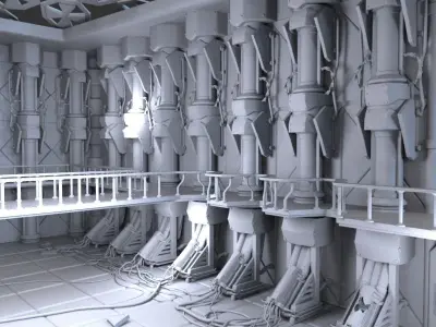 Abandoned Laboratory 3D model