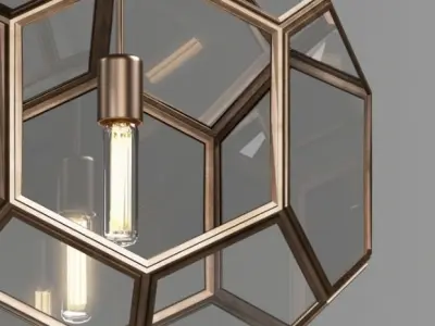 Romatti Orazio Chandelier 3D model