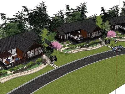 Homestay-Zhuhai Inn 3D model
