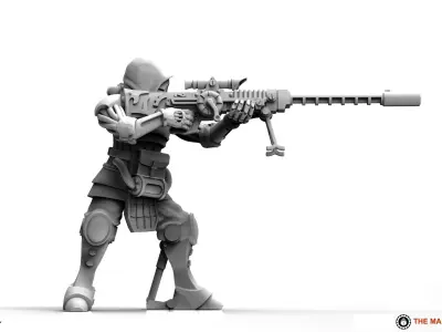 Dark Techno - Oculus Assassin 3D print model