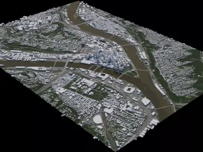Pittsburgh - USA 3D model
