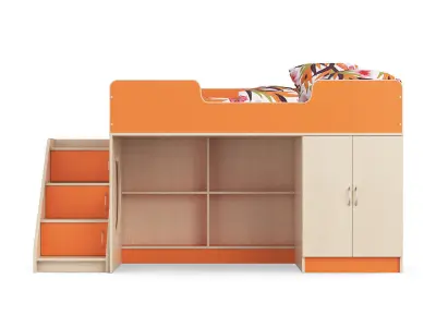 Legenda K02 ans LY02 childrens modular bed 3D model