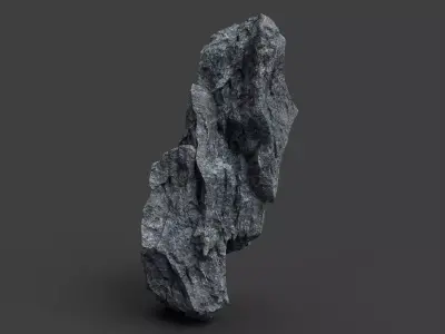 Rock 7-7 Low-poly 3D model purchase