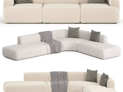 Sofa modular Sofia 3D model