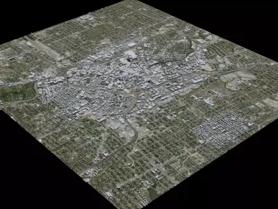San Antonio - USA 3D model