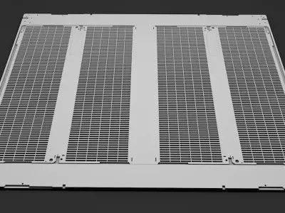 Sci-fi Spacestation Floorplate 3D model